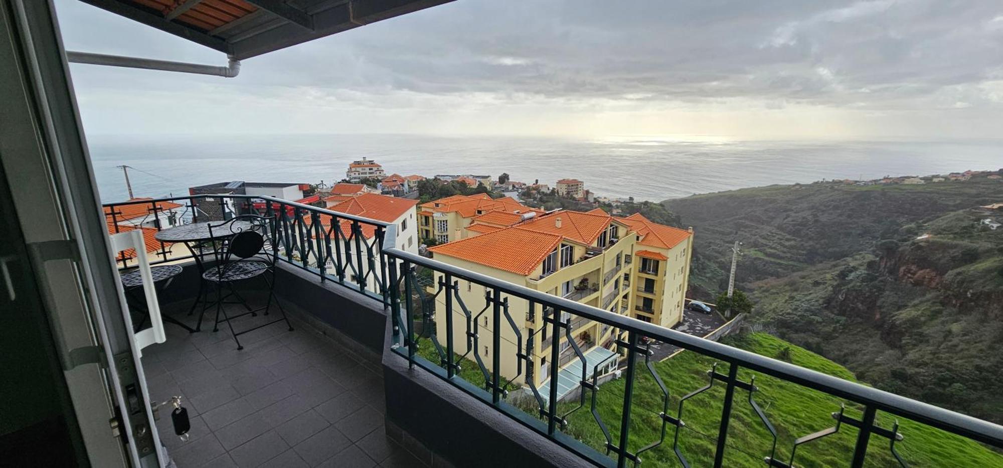 Appartamento Sunset Star With Sea View Calheta  Esterno foto